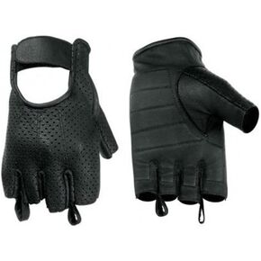 Hugger Affordable Men's Weatherlite Fingerless Motorcycle Riding Driving Glove