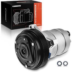 A-Premium A/C Compressor with Clutch Compatible with Buick Regal Century Electra LeSabre, Oldsmobile Delta 88 Toronado Pontiac Bonneville