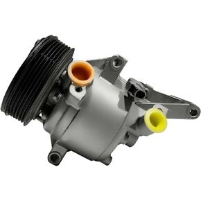 RYC Automotive Air Conditioning Compressor EG466 (Fits Mazda CX-3 2.0L 2016-2020; Fits Toyota Yaris 1.5L 2019-2020 (Does Not Fit 2017-2018); Fits Yaris iA 1.5L 2017-2018; Fits Scion iA 1.5L 2016)