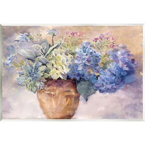 Stupell Industries Purple Hydrangea Painting Wall Plaque Art by Evelia Designs
