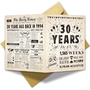 Leinessy 40th Birthday Gift for Men Women, Jumbo Back in 1983 Birthday Card, 40 Years Anniversary Card, Vintage 40th Birthday Decorations