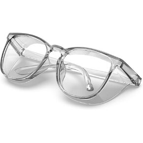 نظارات أمان MORK&SUKY، نظارات أنيقة بدون عدسات ضباب، بدائل للنظارات الواقية العادية للمختبر والتمريض. in Kuwait