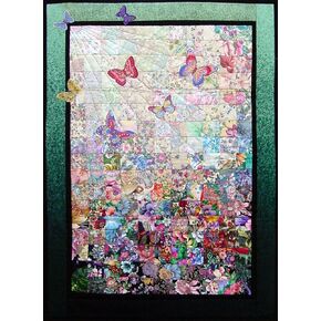 مجموعات لحاف الألوان المائية من Whims - الفراشات هي مستلزمات مجانية لخياطة اللحف in Kuwait