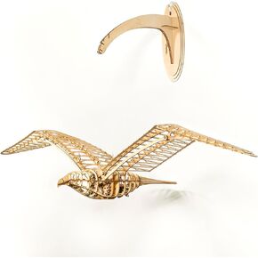 3D Wooden Puzzles for Adults DIY Wood Dove Model with Flaping Wingspan1000mm- Mechanical Model Kits for Adults Hobbies for Adults Gifts for Men