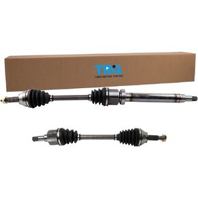 TRQ Front CV Axle Assembly Set Compatible with 2000-2004 Ford Focus