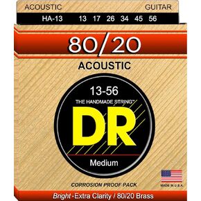 DR Strings Hi-Beam 80/20 - 80/20 Brass Acoustic13-56