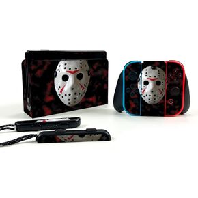 MightySkins Skin Compatible with Nintendo Switch OLED - 13th Nightmare | Protective, Durable, and Unique Vinyl Decal wrap Cover | Easy to Apply, Remove, and Change Styles | Made in The USA