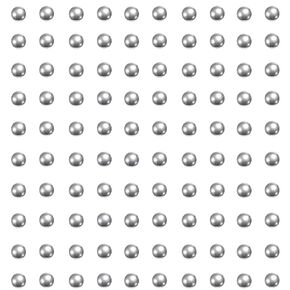 WAFJAMF 100 Pieces 1/4" Hub Bracket Bike Loose Bearing Balls Stainless Steel 304 Ball Bearing Bicycle
