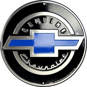 Hangtime Genuine Chevrolet Metal Nostalgia Sign