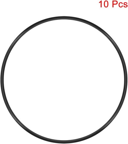uxcell Nitrile Rubber O-Rings 105mm OD 98mm ID 3.5mm Width, Metric Sealing Gasket, Pack of 10 in Saudi Arabia