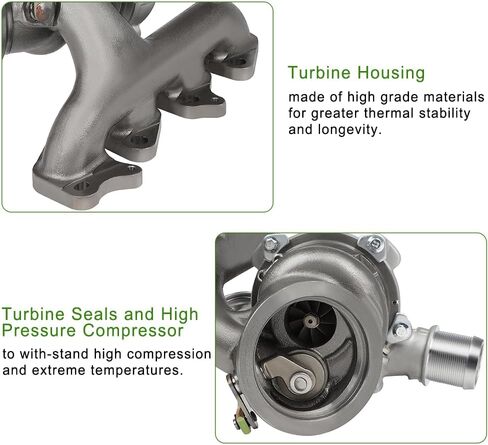 SCITOO Turbine Housing Fits For 2013-2019 For Buick Encore 1.4L 2011-2019 For Chevrolet Cruze 1.4L 2016 For Chevrolet Cruze Limited 1.4L 2012-2019 For Chevrolet Sonic 1.4L in Saudi Arabia