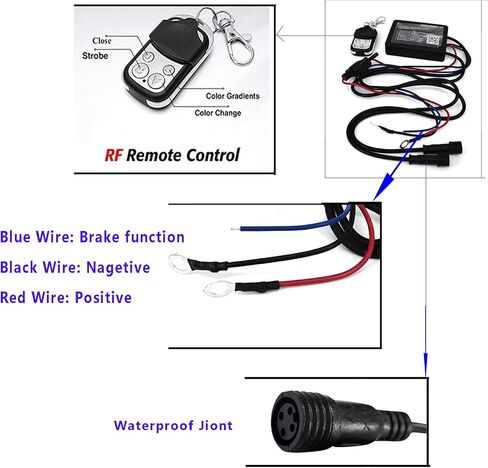 4Pcs RGB Off-Road Rock Lights Kit,12V 16Leds Multicolor Underglow Neon Rock Lights with IR Remote/APP Control,Use for Truck Pickup Car in Saudi Arabia