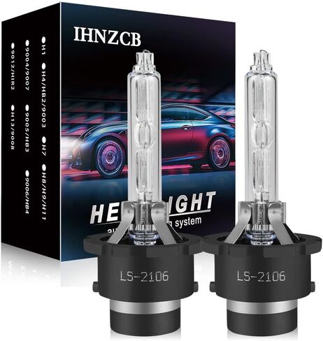 for Acura TSX 2004-2015 Xenon HID Headlight D2S Low Beam Headlight Bulbs Replacement Kit,35W 6000K Cool White,2pcs hid Bulbs in Kuwait