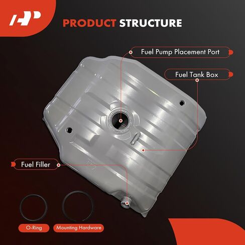 A-Premium Fuel Tank with Lock Ring & O-Ring Compatible with Chevrolet C1500 Suburban, C2500 Suburban, K1500 Suburban, K2500 Suburban & GMC C1500 Suburban, C2500 Suburban, Gas, Gas in Saudi Arabia