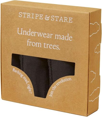 Stripe & Stare Brazilian Brief Panty Pack, Brazilian Panties for Women (XS-X1) in Saudi Arabia