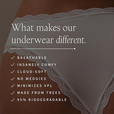 Stripe & Stare Brazilian Brief Panty Pack, Brazilian Panties for Women (XS-X1) in Saudi Arabia