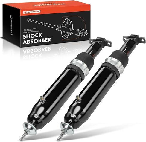 A-Premium Rear Pair (2) Shock Absorber Compatible with Buick Lucerne 2006-2011, LeSabre 2000-2005, Park Avenue, Riviera & Cadillac DTS, Seville, DeVille & Oldsmobile Aurora & Pontiac Bonneville in Saudi Arabia