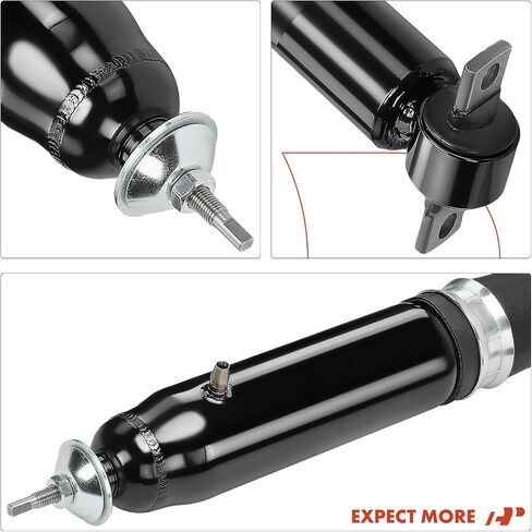 A-Premium Rear Pair (2) Shock Absorber Compatible with Buick Lucerne 2006-2011, LeSabre 2000-2005, Park Avenue, Riviera & Cadillac DTS, Seville, DeVille & Oldsmobile Aurora & Pontiac Bonneville in Saudi Arabia