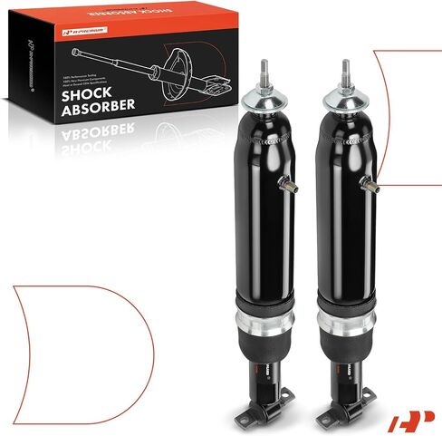 A-Premium Rear Pair (2) Shock Absorber Compatible with Buick Lucerne 2006-2011, LeSabre 2000-2005, Park Avenue, Riviera & Cadillac DTS, Seville, DeVille & Oldsmobile Aurora & Pontiac Bonneville in Saudi Arabia