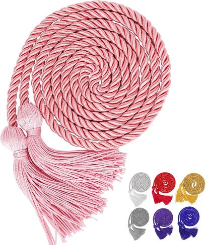 Graduation Honor Cord, 2024 Graduation Cord Yarn Honor Cords with Tassel for College Graduation Students (Blue) in Saudi Arabia