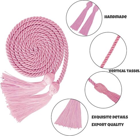 Graduation Honor Cord, 2024 Graduation Cord Yarn Honor Cords with Tassel for College Graduation Students (Blue) in Saudi Arabia