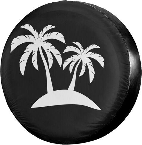 Foruidea Pink Cartoon Donut Spare Tire Cover Dust-Proof Wheel Tire Cover Fit Trailer, RV, SUV and Many Vehicle 14 Inch in Saudi Arabia
