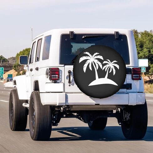 Foruidea Pink Cartoon Donut Spare Tire Cover Dust-Proof Wheel Tire Cover Fit Trailer, RV, SUV and Many Vehicle 14 Inch in Saudi Arabia