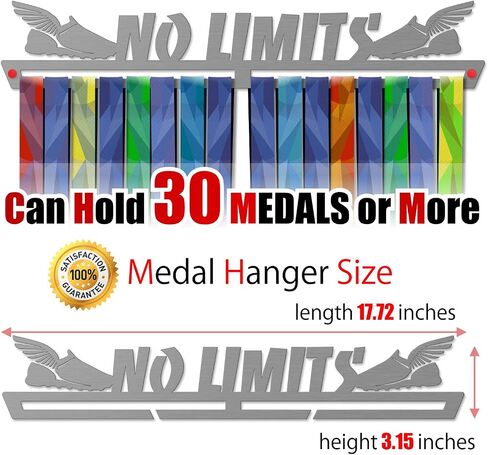VICTORY HANGERS Motivational Medal Hanger Display Rack - 17.72 inches in Saudi Arabia