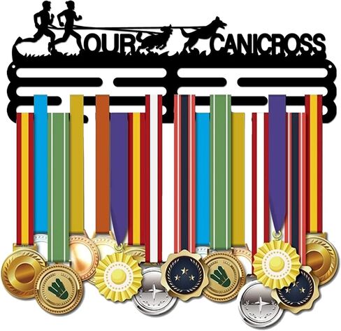 SUPERDANT Canicross Medal Hanger Display Competition Medal Holder Iron Sports Medals Display Frame Iron Medal Hook for Competition Medal Holder Display Wall Hanging Athlete Gift in Saudi Arabia