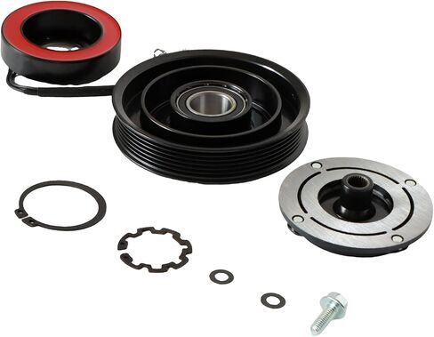 A/C Air Compressor Clutch Kit 4710407 A/C Clutch Assembly for Toyota Corolla 6 1.8L 2003-2008 Air Conditioning Compressor Aftermarket Automotive Parts Replacement OE#6511514 in Saudi Arabia