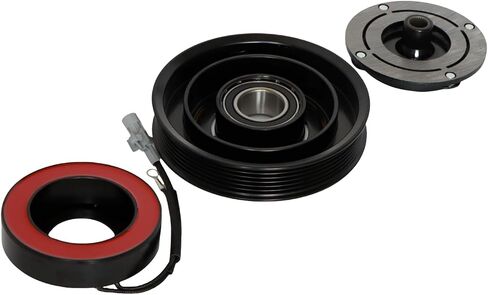 A/C Air Compressor Clutch Kit 4710407 A/C Clutch Assembly for Toyota Corolla 6 1.8L 2003-2008 Air Conditioning Compressor Aftermarket Automotive Parts Replacement OE#6511514 in Saudi Arabia