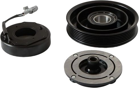A/C Air Compressor Clutch Kit 4710407 A/C Clutch Assembly for Toyota Corolla 6 1.8L 2003-2008 Air Conditioning Compressor Aftermarket Automotive Parts Replacement OE#6511514 in Saudi Arabia
