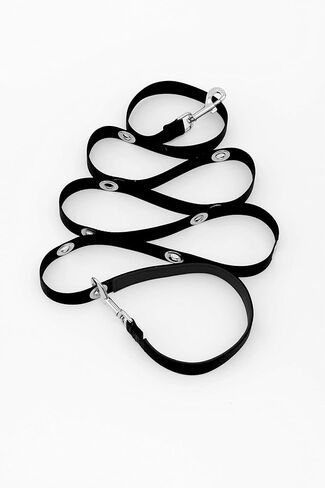 Hands Free Dog Leash Training Lead Double Snap Grommet Adjustable, Small 5/8" x 7.5’ Pink in Saudi Arabia