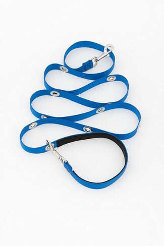 Hands Free Dog Leash Training Lead Double Snap Grommet Adjustable, Small 5/8" x 7.5’ Pink in Saudi Arabia