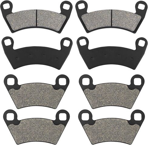 وسادات الفرامل الأمامية والخلفية لـ Polaris Ranger 500 570 700 800 900، Ranger XP 700 800 900 Crew 500 570، RZR 4 800 EFI، RZR XP 900 EFI، Ranger EV in Kuwait