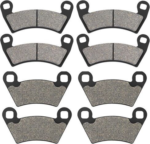 وسادات الفرامل الأمامية والخلفية لـ Polaris Ranger 500 570 700 800 900، Ranger XP 700 800 900 Crew 500 570، RZR 4 800 EFI، RZR XP 900 EFI، Ranger EV in Kuwait