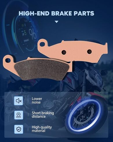 ECCPP Brake Pads Fits for Honda CR125R 1995-2007, for Honda CR250 1997, FA185 Front Brake Pads in Saudi Arabia