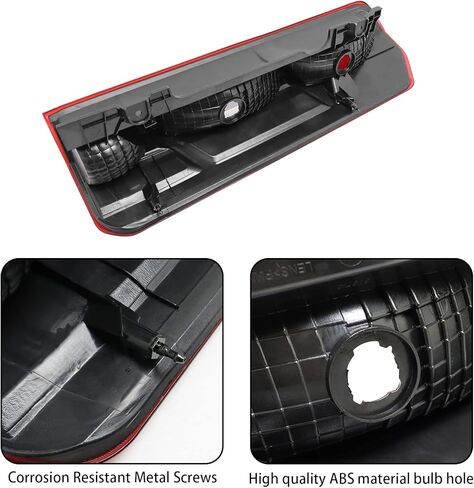 SENSHINE ضوء خلفي لملحقات Ford Transit T150 250 350 2015 2016 2017 2018 2019 2020 ضوء خلفي للفرامل بديل الذيل الخلفي طراز OE غطاء الضوء الخلفي (يسار ويمين) in Kuwait