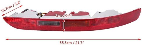 Rear Right Side Lower Bumper Red Reverse Tail Light Fog Lamp, Rear Lamps Assembly for Audi Q5 2006-2016 in Saudi Arabia
