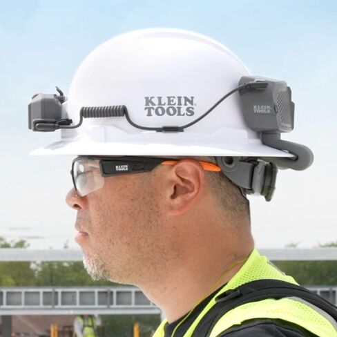 Klein Tools 60155 Portable Cooling Fan for Hard Hats and Safety Helmets, Powered by USB Rechargeable Battery to Cool Head, Neck, and Face in Saudi Arabia