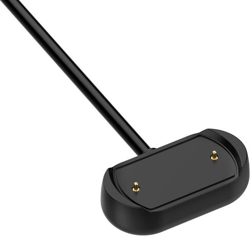 Replacement Charger Compatible with Amazfit Bip 5/Bip 5 Unity/Bip 3/Bip 3 Pro/T-Rex Pro Charging Cable 3.3ft USB Magnetic Charging Cord Cable for Amazfit Bip 5 Charger (Black&Black) in Saudi Arabia