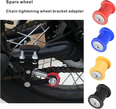 سلسلة الموتر دليل عجلة سلسلة الأسطوانة استبدال لATV دراجة نارية صغيرة الدراجة الترابية حفرة الدراجة هل الدراجة الذهاب كارت بمحركات سلسلة دراجة الضابط الموتر 4 عجلات (1) in Kuwait