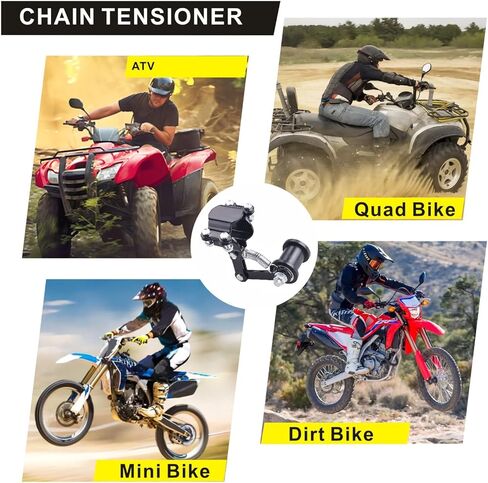 سلسلة الموتر دليل عجلة سلسلة الأسطوانة استبدال لATV دراجة نارية صغيرة الدراجة الترابية حفرة الدراجة هل الدراجة الذهاب كارت بمحركات سلسلة دراجة الضابط الموتر 4 عجلات (1) in Kuwait