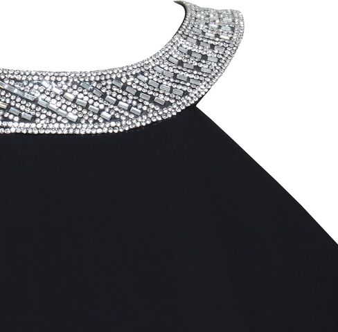 Alex Evenings Women's Short Sheath Slimming Stretch Halter Neck Dress, Perfect for Formal Events, Wedding Guest in Saudi Arabia