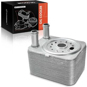 A-Premium Engine Oil Cooler Compatible with Volkswagen Jetta 2013 Passat 2004-2010 Golf Beetle Eos Touareg R32 Audi A3 A3 Quattro Q7 TT Quattro