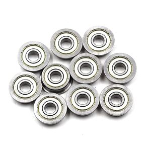10pcs Flange Ball Bearing F608ZZ 8x22x7 mm Metric Flanged Bearing Mini Ball Bearing