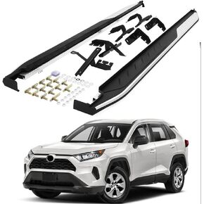 Foot Steps for Toyota RAV4 2019-2022 2023 2024 Running Boards Side Step nerf Bars Pedal Protector