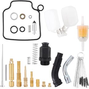 Kipa Carburetor Rebuild Repair Kit for Rancher 400 TRX400 TRX400FA TRX400FGA 2004-2007