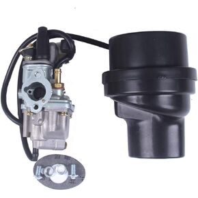 BH-Motor New Carburetor Carb & Air Filter Box For Suzuki ATV Quadmaster 50 LT-A50 2002-2005 LT50 LT 50 1983-1987
