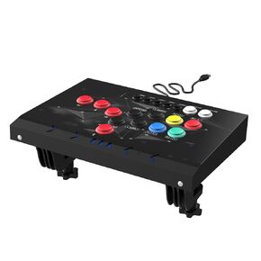 DOYO Vewlix Layout Arcade Fight Stick - Turbo Enabled for PS3, Nintendo Switch, PC Windows (7/8/10/11), Android TV Box,Raspberry Pi,NEOGEO Mini